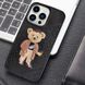 Чохол для iPhone 14 Pro POLO Santa Barbara “Crete” Bear Black 1144 фото