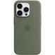 Чехол Silicone Case Full with MagSafe OEM для iPhone 14 PRO MAX Olive 5102 фото 1