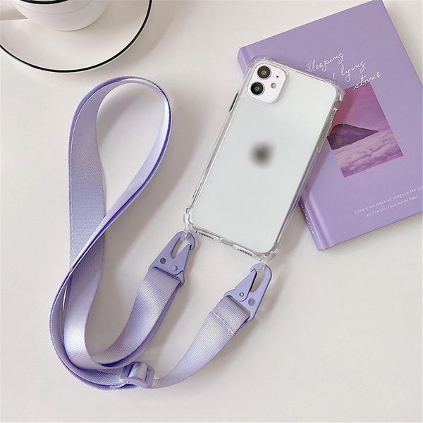 Чохол прозорий з ремінцем для iPhone 12 Mini Glycine 1-74213 фото