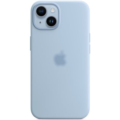 Чехол Silicone Case Full with MagSafe OEM для iPhone 14 Sky 5120 фото