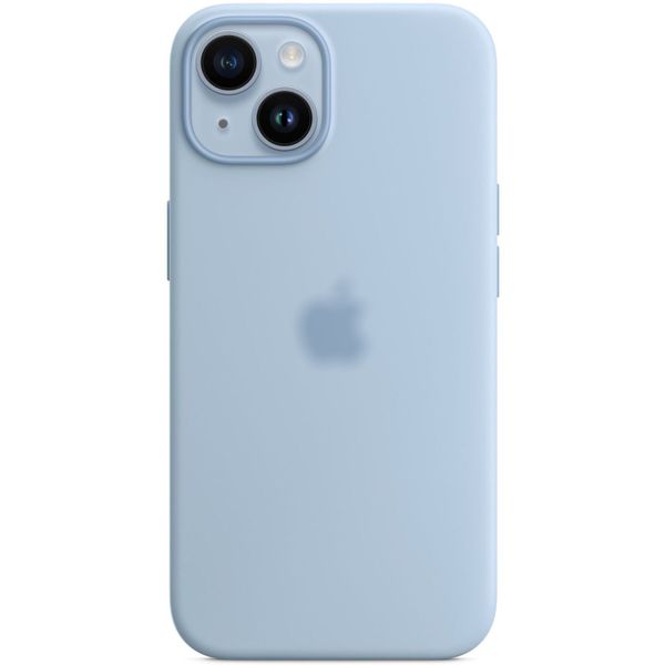 Чохол Silicone Case Full with MagSafe OEM для iPhone 14 Sky 5120 фото