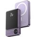 Зовнішній акумулятор Power Bank Q9 MagSafe 20W 10000 mAh Purple 10-0003 фото 1