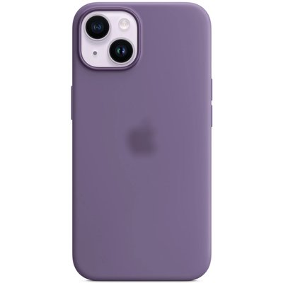 Чохол Silicone Case Full with MagSafe OEM для iPhone 14 Iris 5123 фото